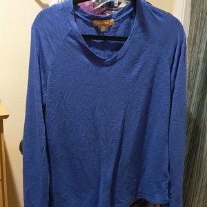 Ellen Tracy royal blue top